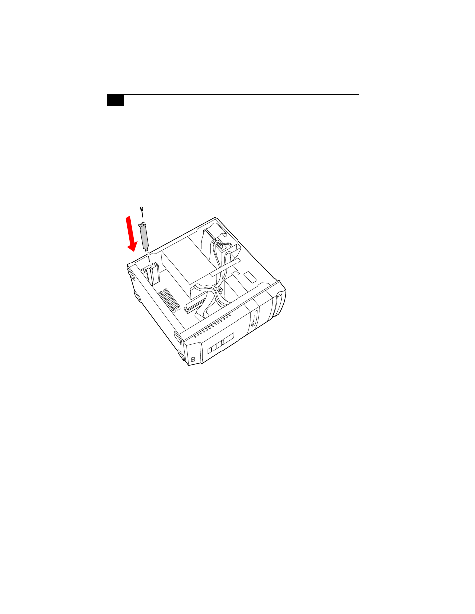 Covering an open i/o slot, Covering, An open i/o slot | Sony PCV-R532DS User Manual | Page 48 / 114