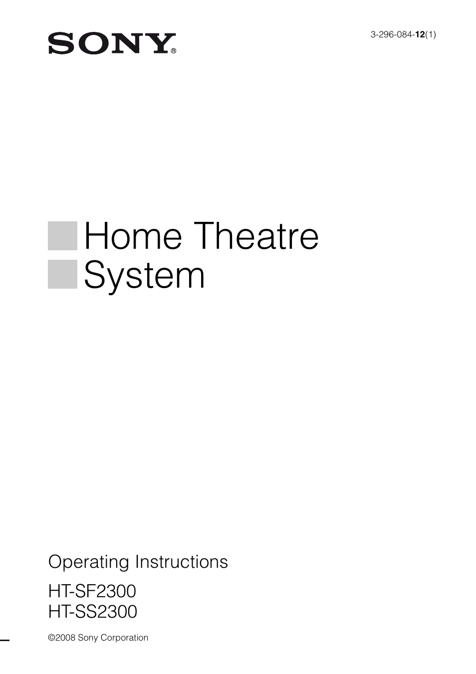 Sony STR-KS2300 User Manual | 76 pages