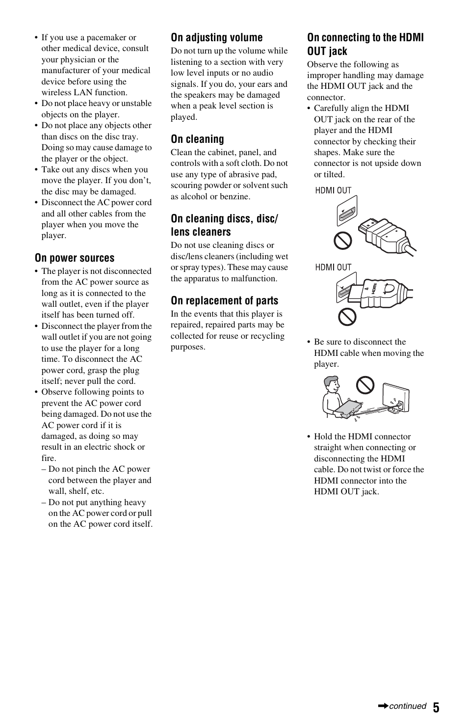 Sony BDP-BX57 User Manual | Page 5 / 39