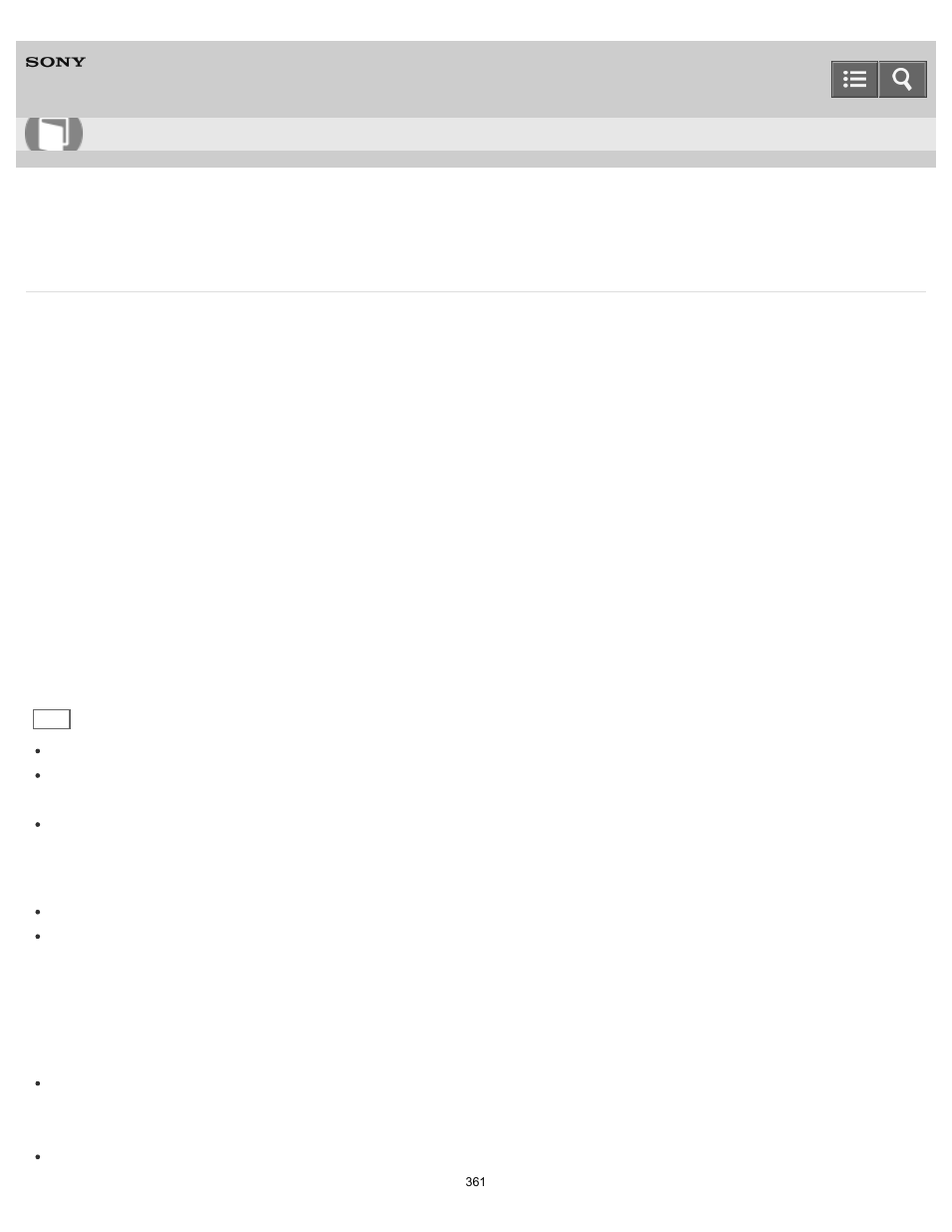 Backing up your data when you cannot start windows, User guide | Sony SVF1432ACXW User Manual | Page 361 / 474