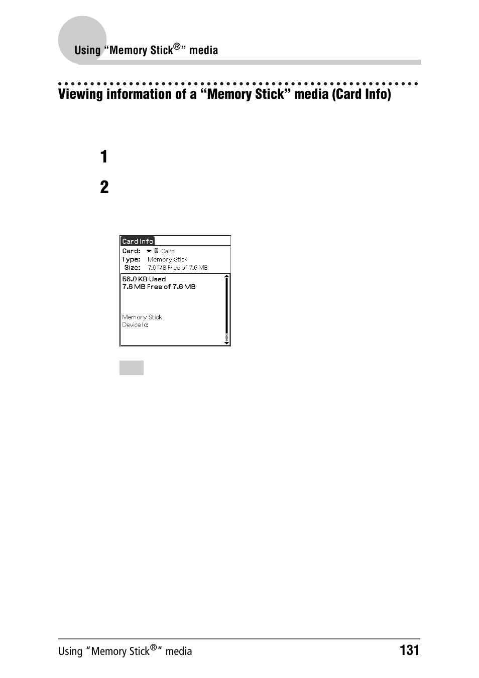 Sony PEG-NZ90 User Manual | Page 131 / 186
