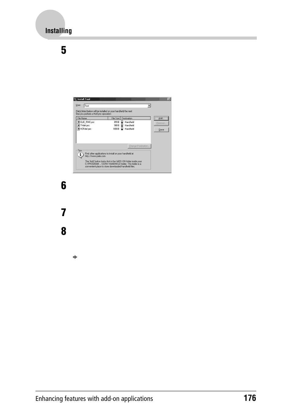 Sony PEG-NZ90 User Manual | Page 176 / 186