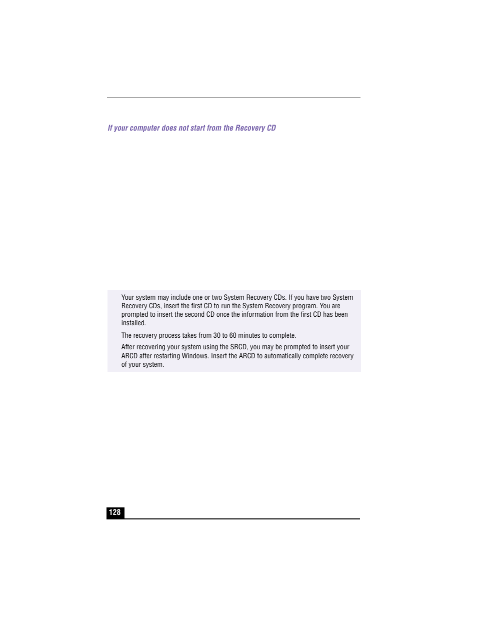 3 press the arrow keys to select the exit menu, Recovering microsoft® word 2000 | Sony PCG-XG700 User Manual | Page 128 / 154