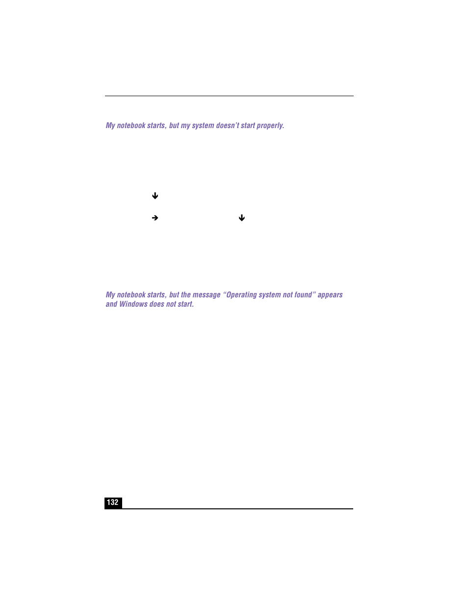 1 press f2. the bios setup menu appears, 2 set the date (month/day/year). press enter, 5 select yes and press enter | 1 remove any diskette from the floppy disk drive, 2 turn off the notebook, 4 turn on the notebook | Sony PCG-XG700 User Manual | Page 132 / 154