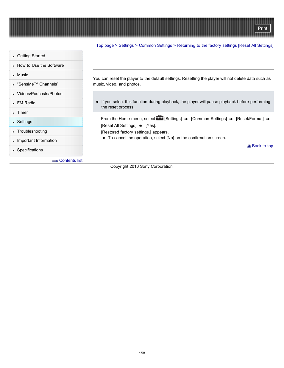 Sony NWZ-E353RED User Manual | Page 158 / 239