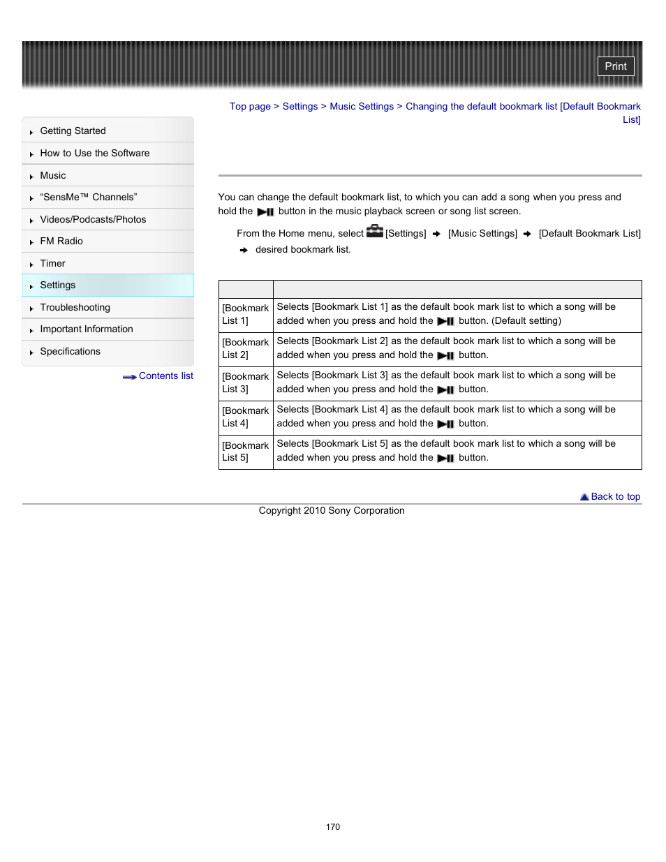 Sony NWZ-E353RED User Manual | Page 170 / 239