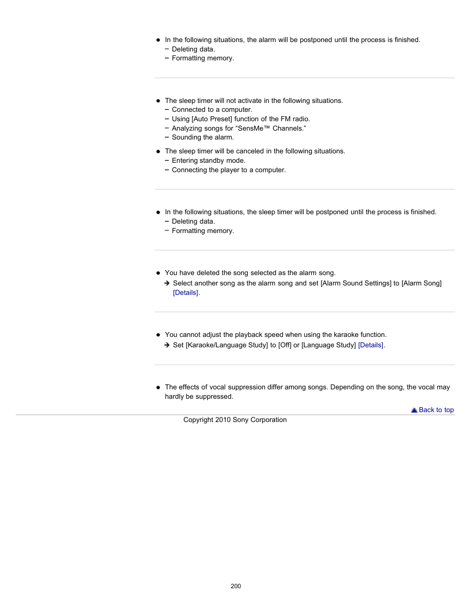 Sony NWZ-E353RED User Manual | Page 200 / 239