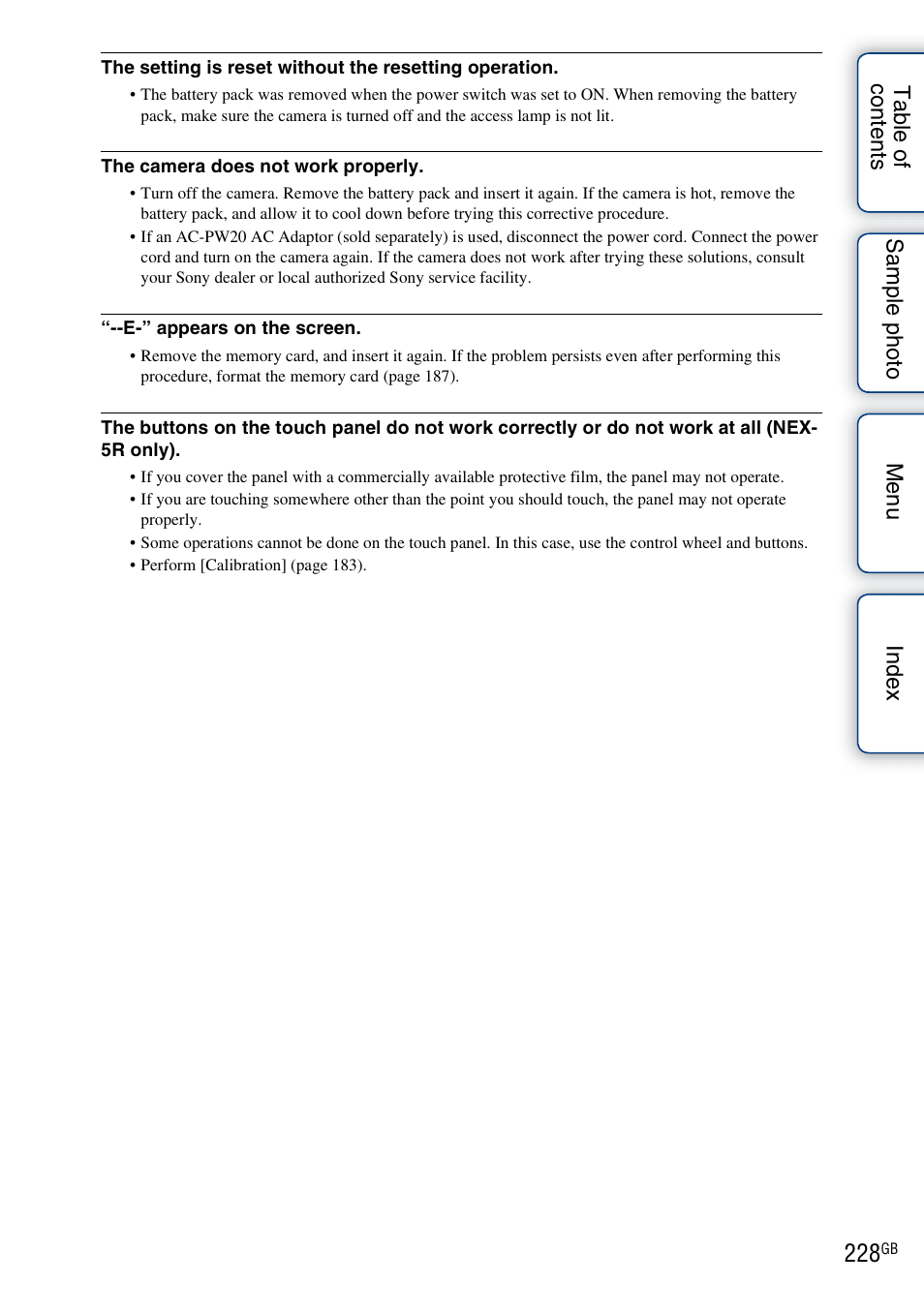 Sony NEX-5R User Manual | Page 228 / 247
