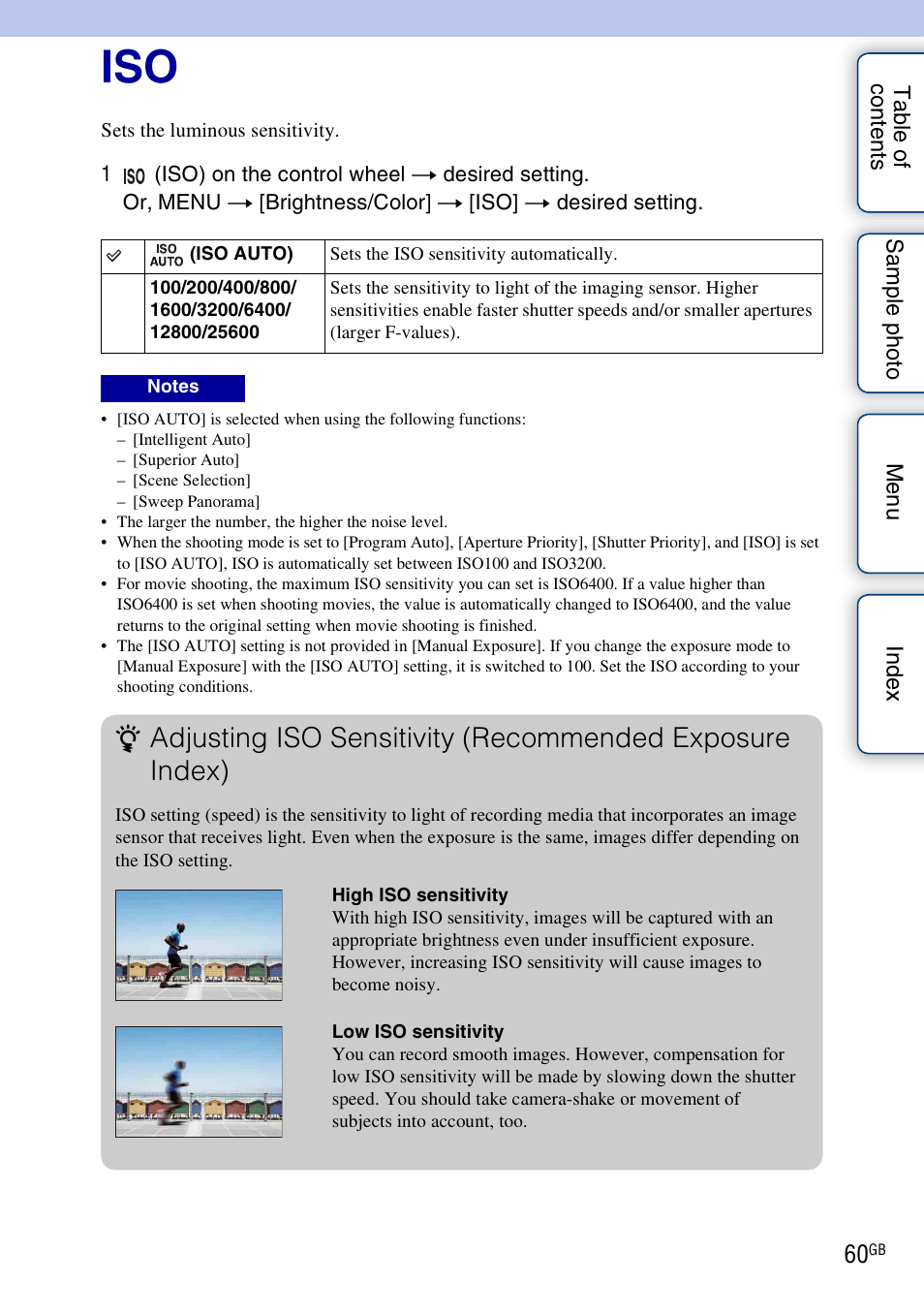 Sony NEX-5R User Manual | Page 60 / 247