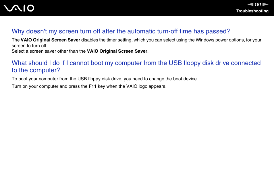 Sony VGN-AW190NAB User Manual | Page 161 / 220