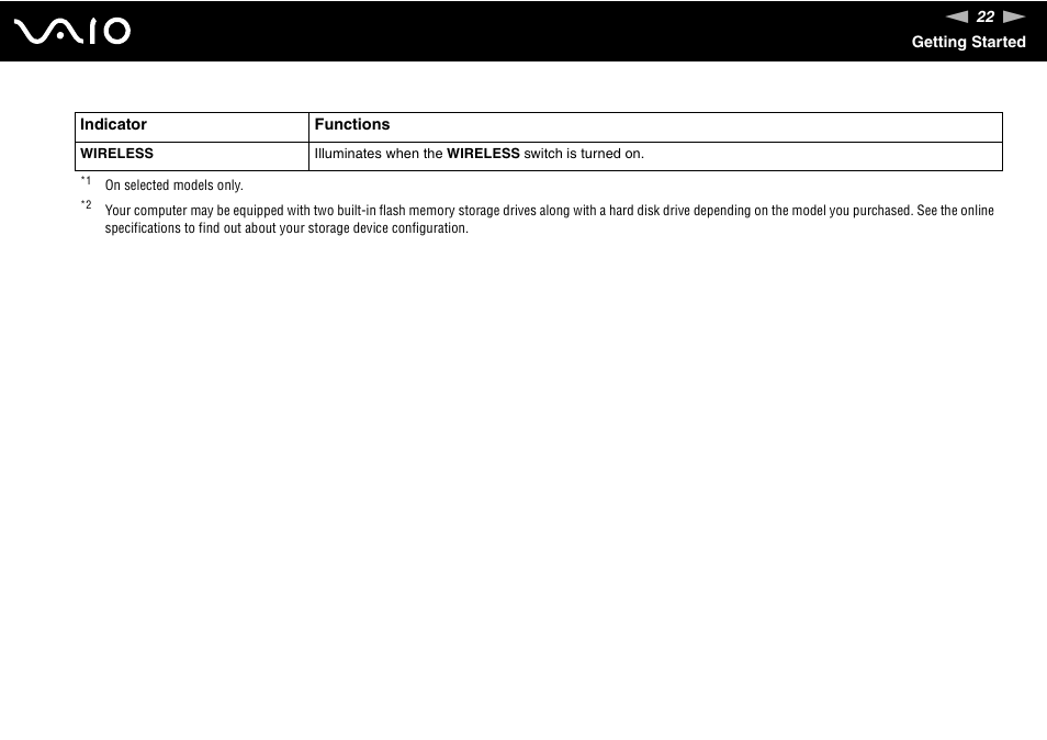 Sony VGN-AW190NAB User Manual | Page 22 / 220