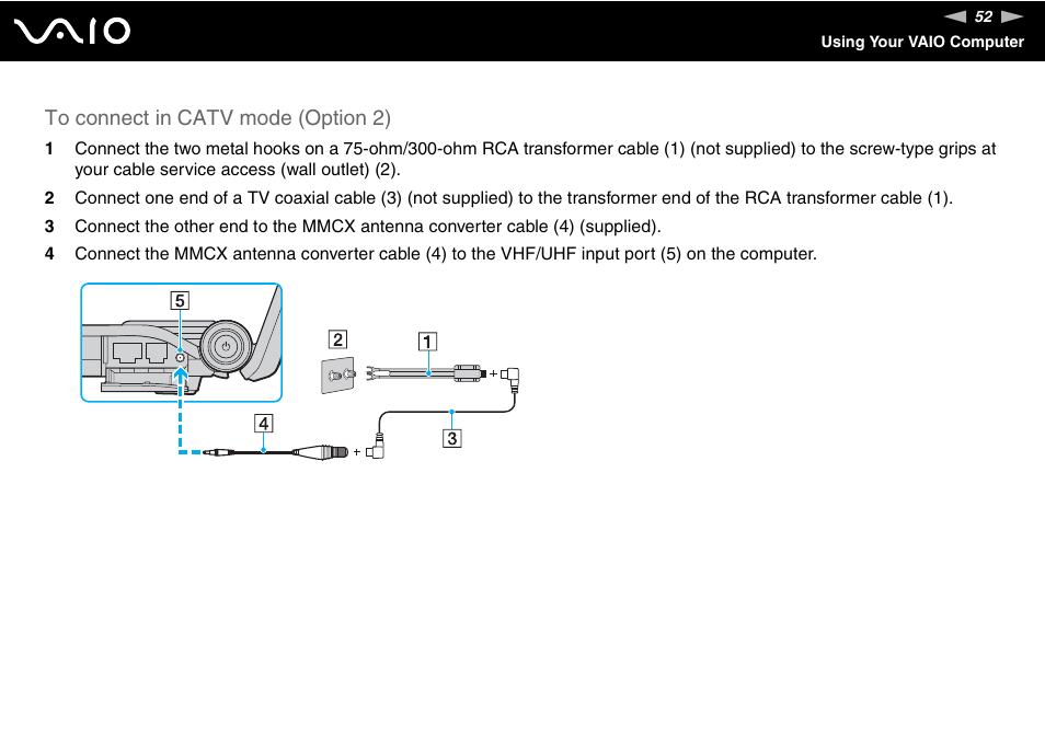 Sony VGN-AW190NAB User Manual | Page 52 / 220