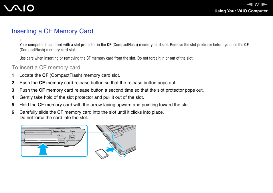 Sony VGN-AW190NAB User Manual | Page 77 / 220