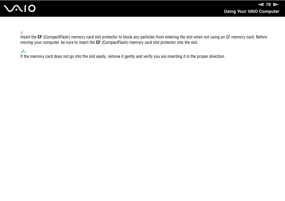 Sony VGN-AW190NAB User Manual | Page 78 / 220