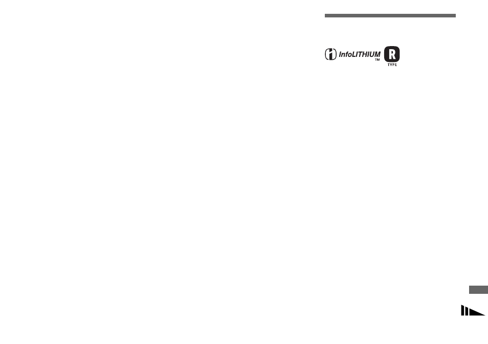 On “infolithium” battery pack | Sony DSC-P100LJ User Manual | Page 117 / 128