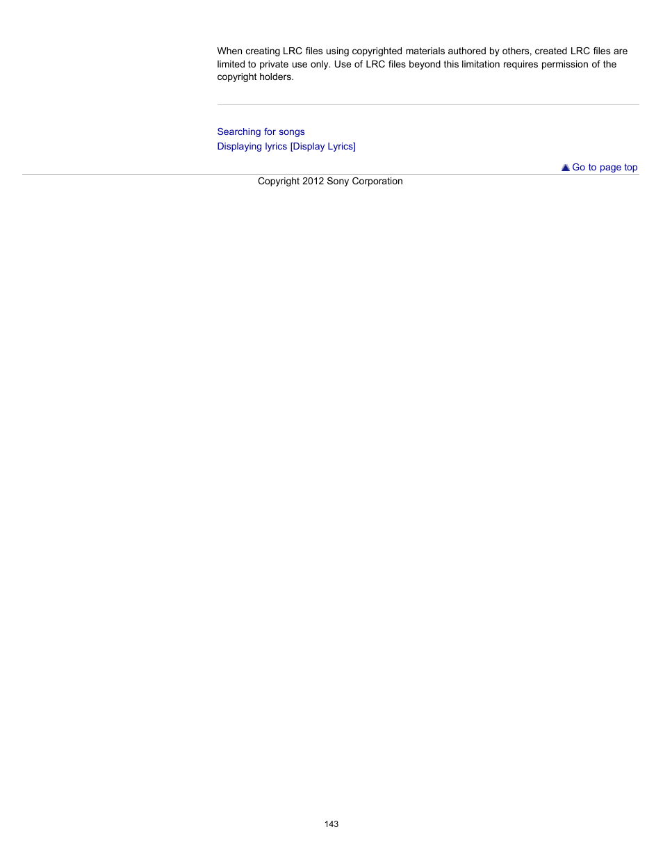 Sony NWZ-E475BLK User Manual | Page 143 / 231
