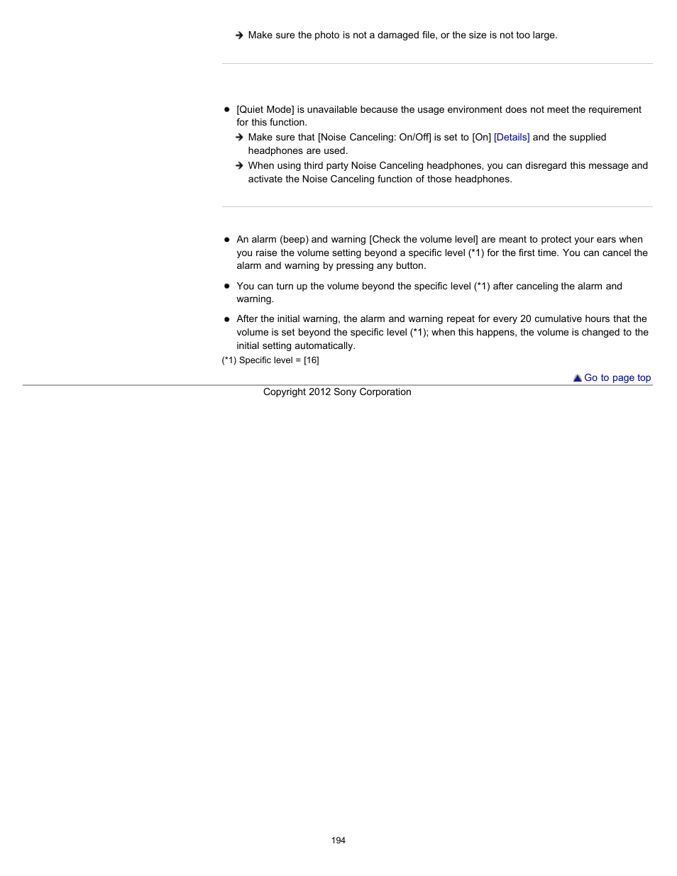 Sony NWZ-E475BLK User Manual | Page 194 / 231