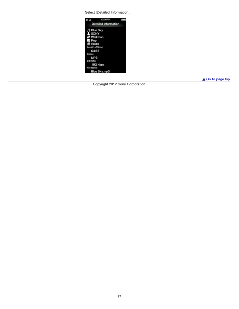 Sony NWZ-E475BLK User Manual | Page 77 / 231