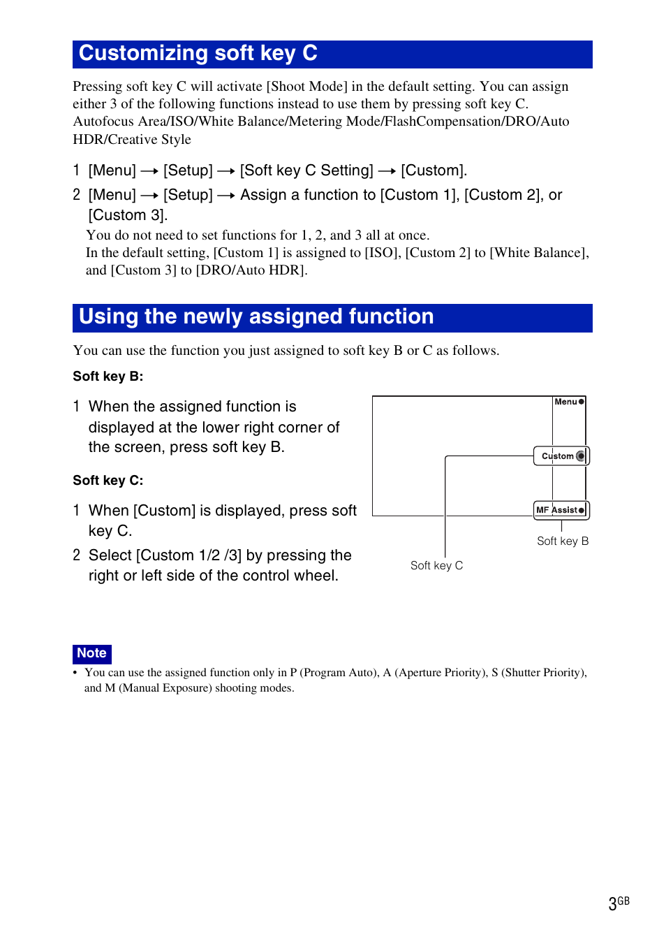 Sony NEX-5 User Manual | Page 3 / 7