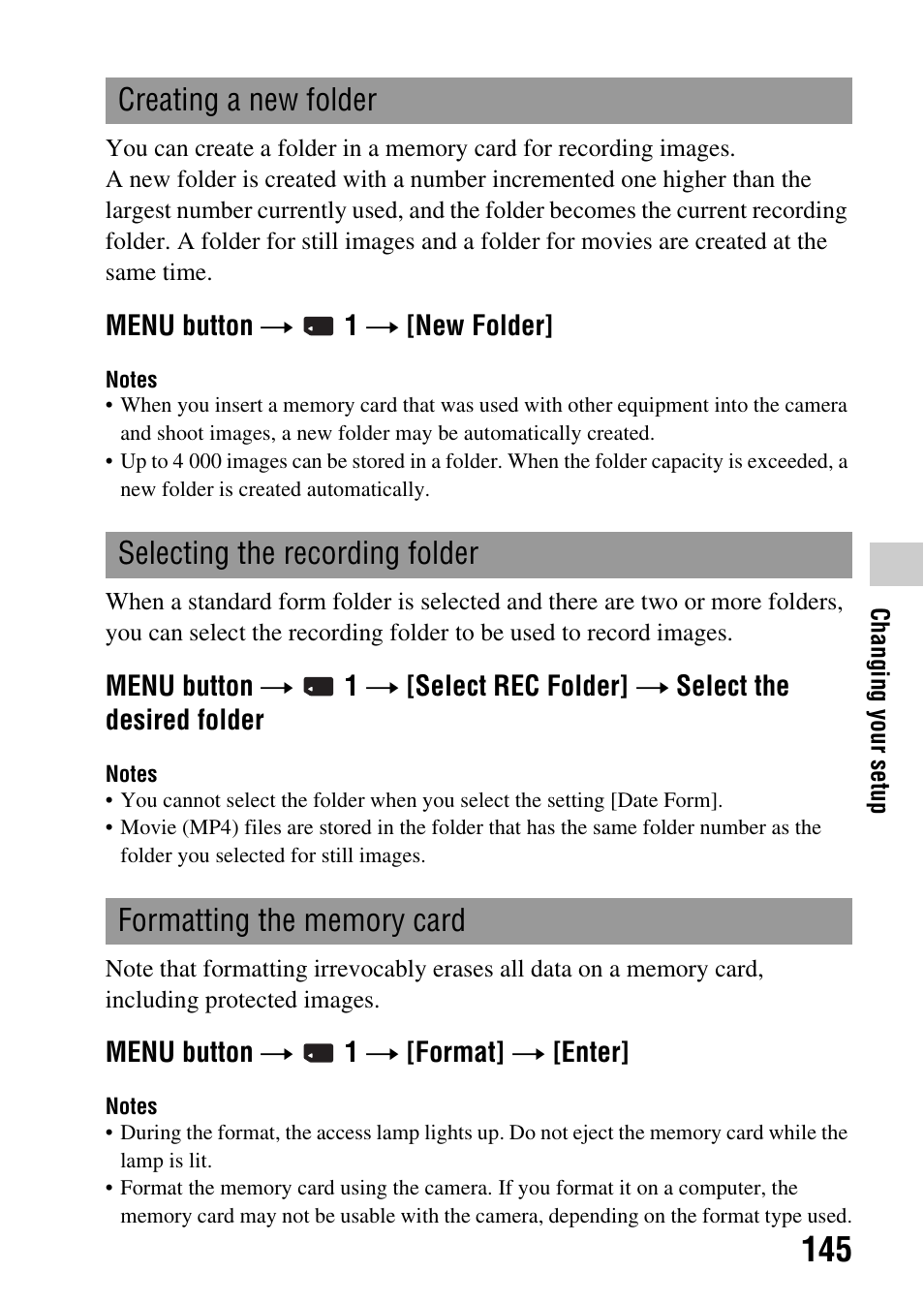 T (145), Der (145) | Sony DSLR-A580L User Manual | Page 145 / 199