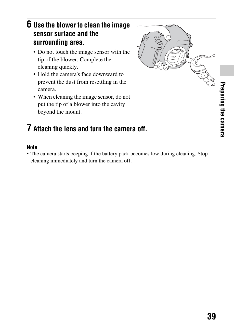 Sony DSLR-A580L User Manual | Page 39 / 199