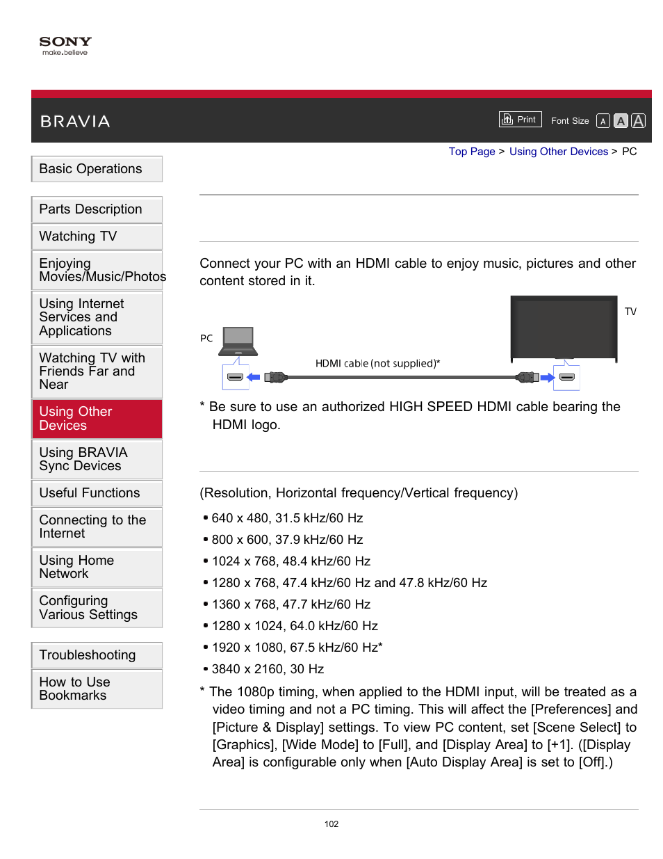 Sony XBR-55X900B User Manual | Page 108 / 255