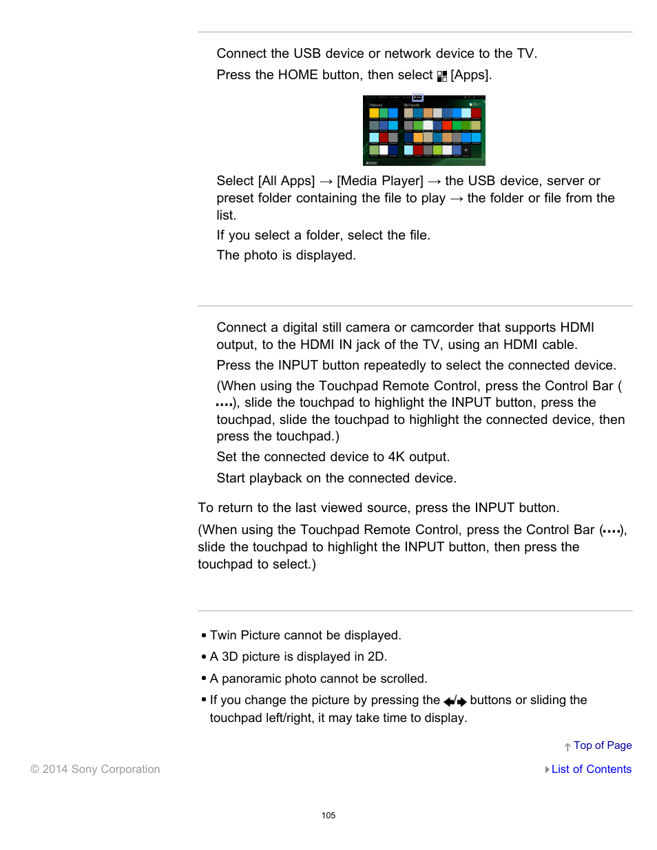 Sony XBR-55X900B User Manual | Page 111 / 255