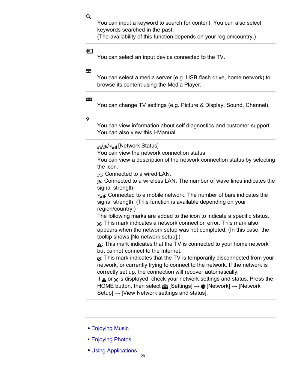 Sony XBR-55X900B User Manual | Page 35 / 255