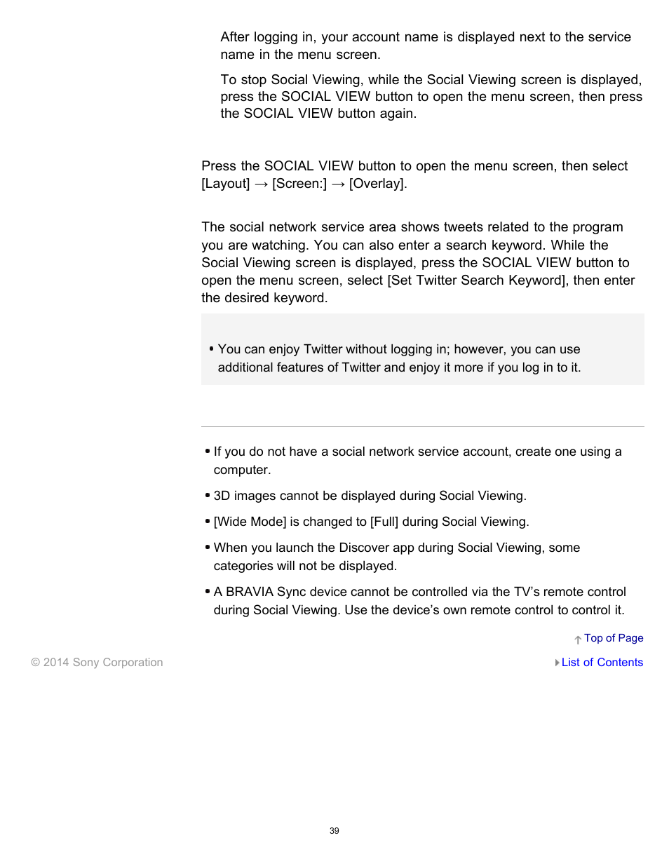 Sony XBR-55X900B User Manual | Page 45 / 255