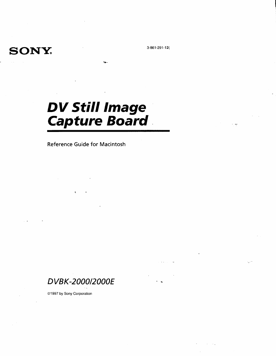 Dv stiu image capture board | Sony DVBK-2000 User Manual | Page 39 / 87