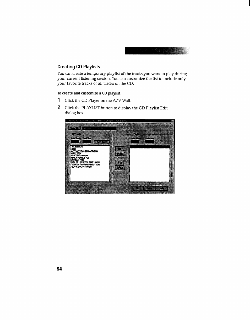 Creating cd playlists | Sony PCV-130 User Manual | Page 58 / 203
