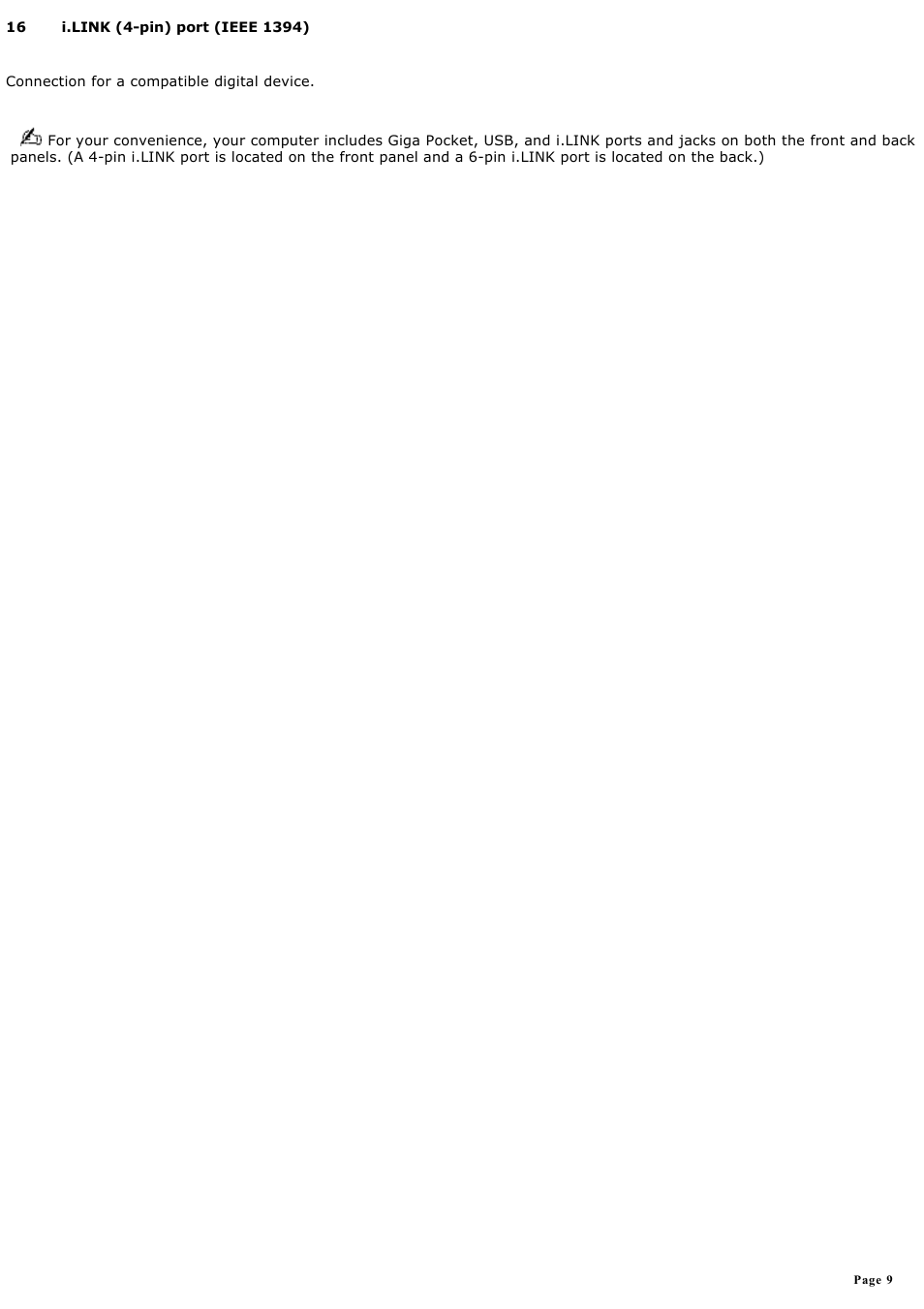 Sony PCV-RX820 User Manual | Page 9 / 119