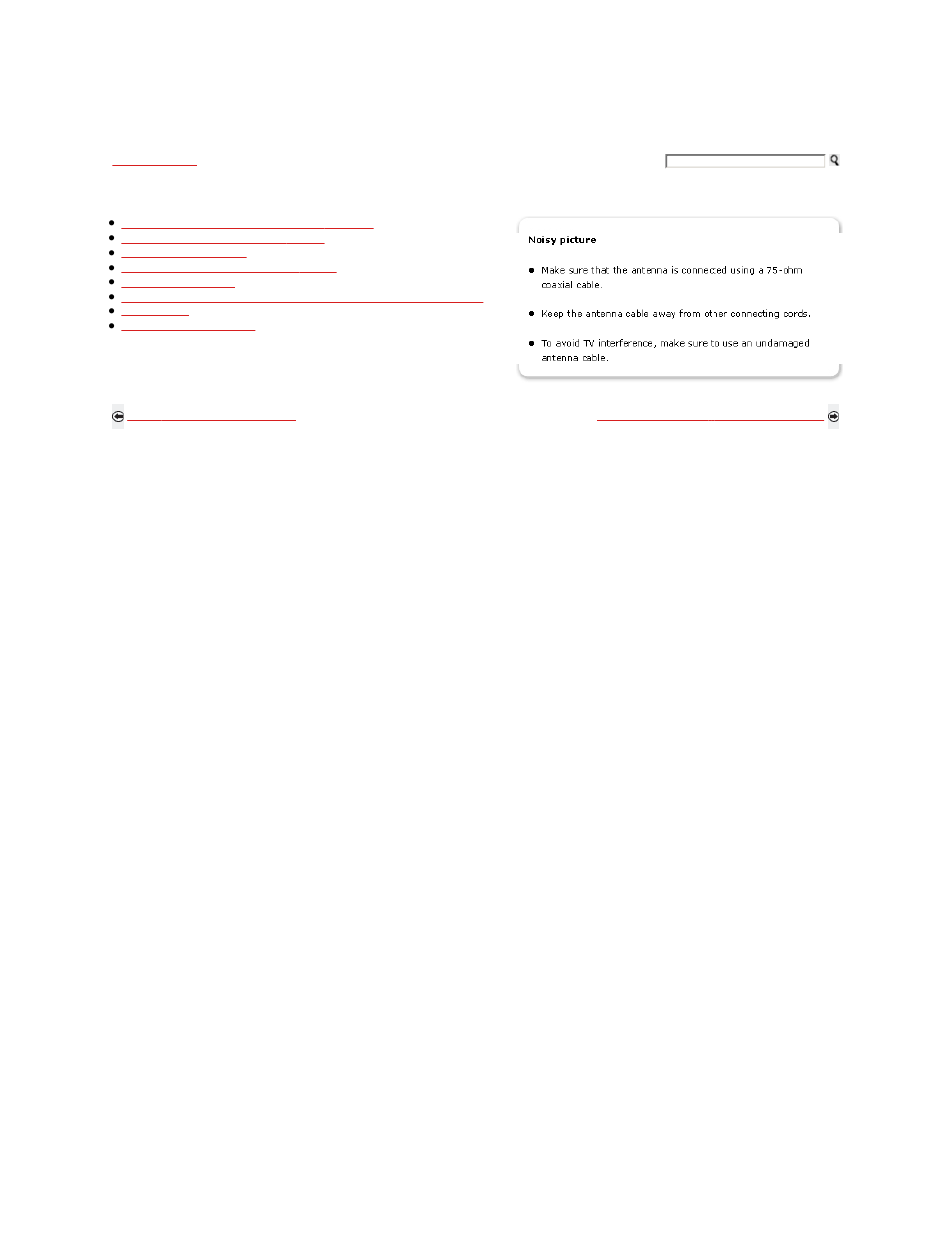 Troubleshooting - poor picture | Sony KDL-46W5100 User Manual | Page 283 / 324