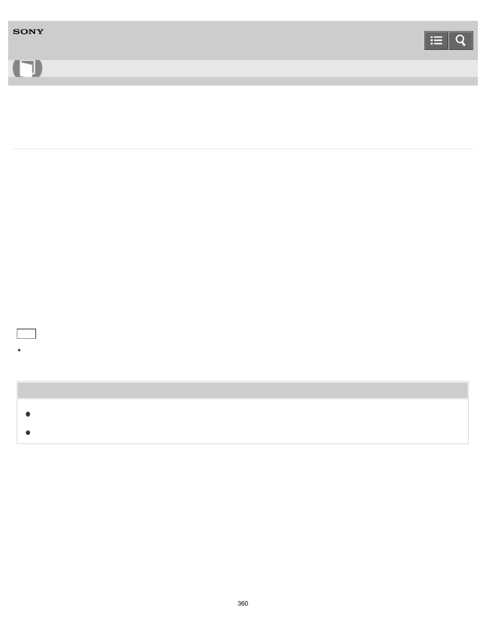 User guide | Sony SVT21223CYB User Manual | Page 360 / 475