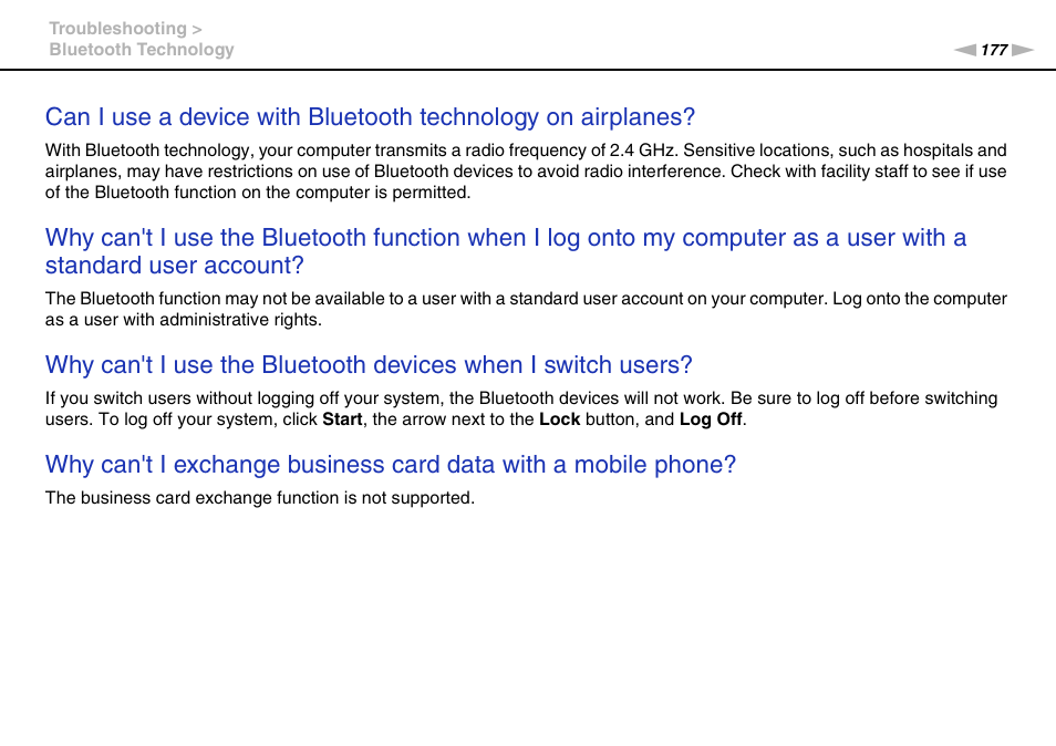 Sony VGN-SR490DDB User Manual | Page 177 / 203