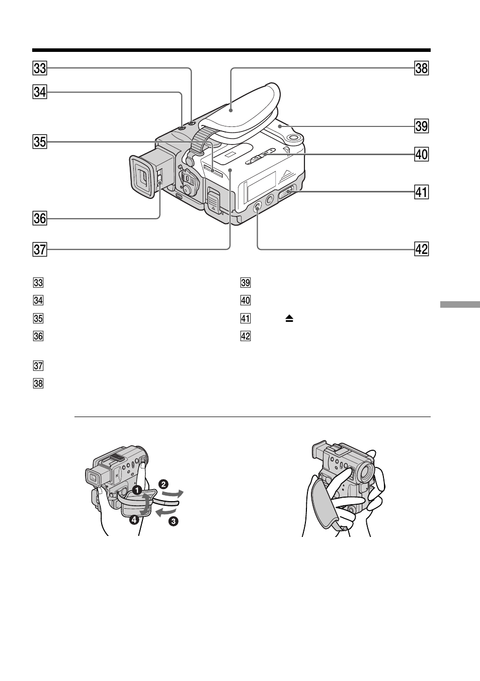 Ed ef eh ej ek el r; ra rs eg | Sony DCR-PC5 User Manual | Page 149 / 156