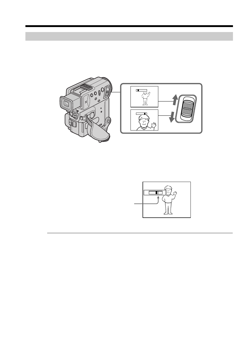 Recording a picture, Using the zoom feature | Sony DCR-PC5 User Manual | Page 22 / 156