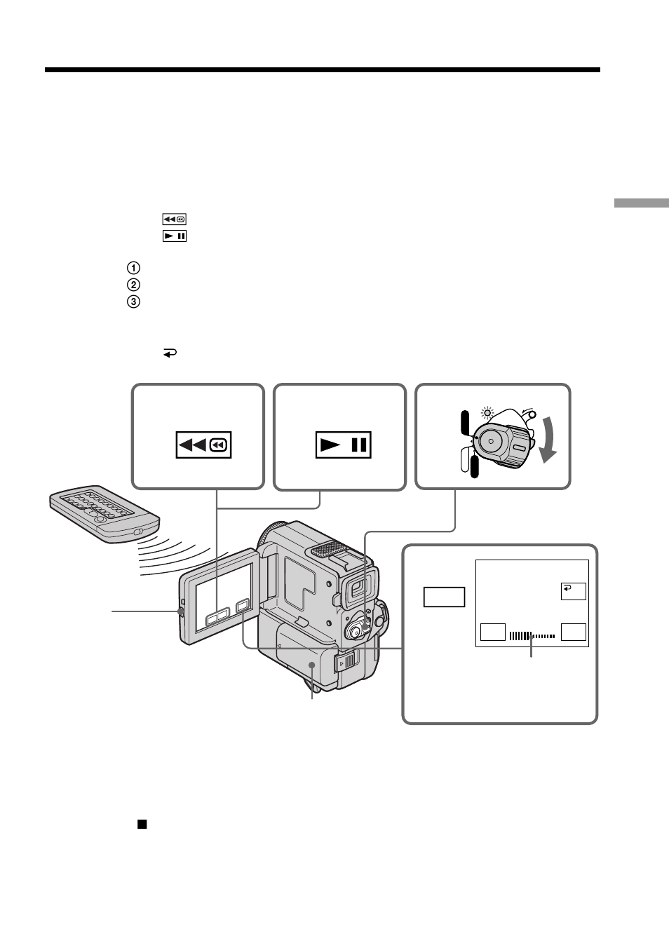 Playback – basics, Playing back a tape | Sony DCR-PC5 User Manual | Page 27 / 156
