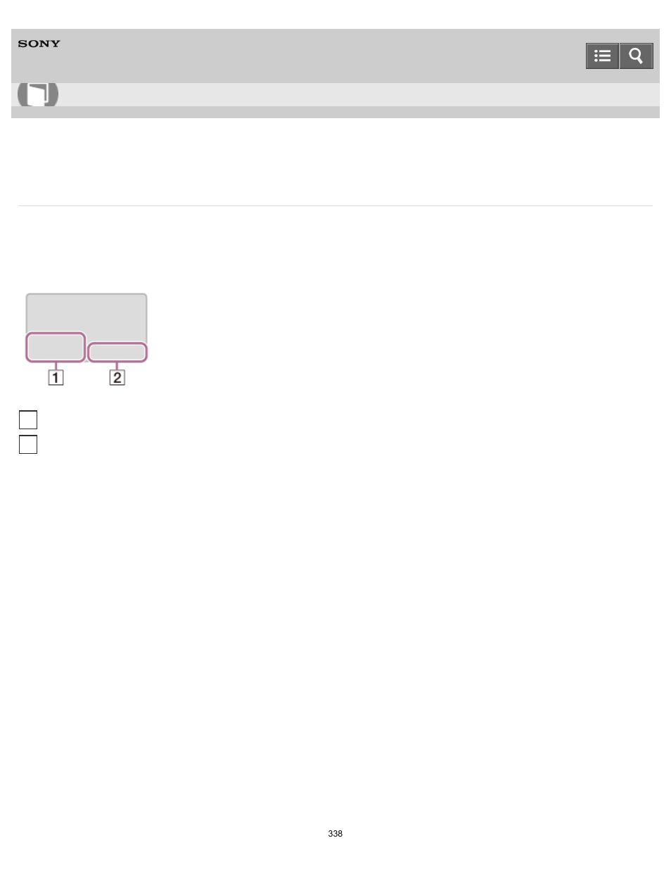 Using the touch pad, User guide | Sony SVF15N26CXB User Manual | Page 338 / 479