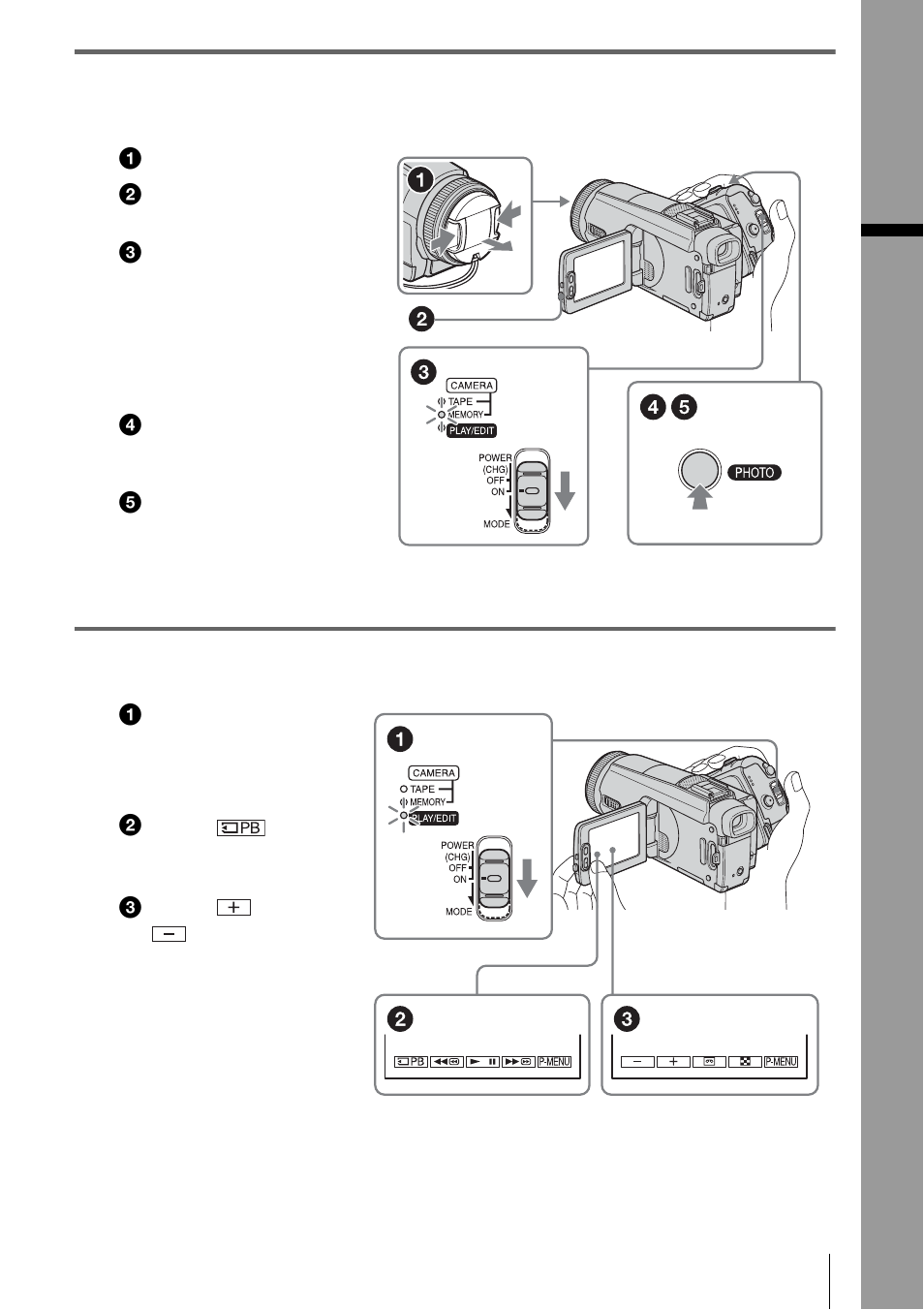 Sony DCR-HC1000 User Manual | Page 11 / 140