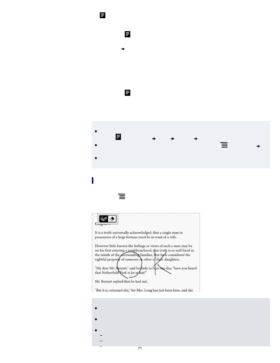 Sony PRS-T2BC User Manual | Page 71 / 175