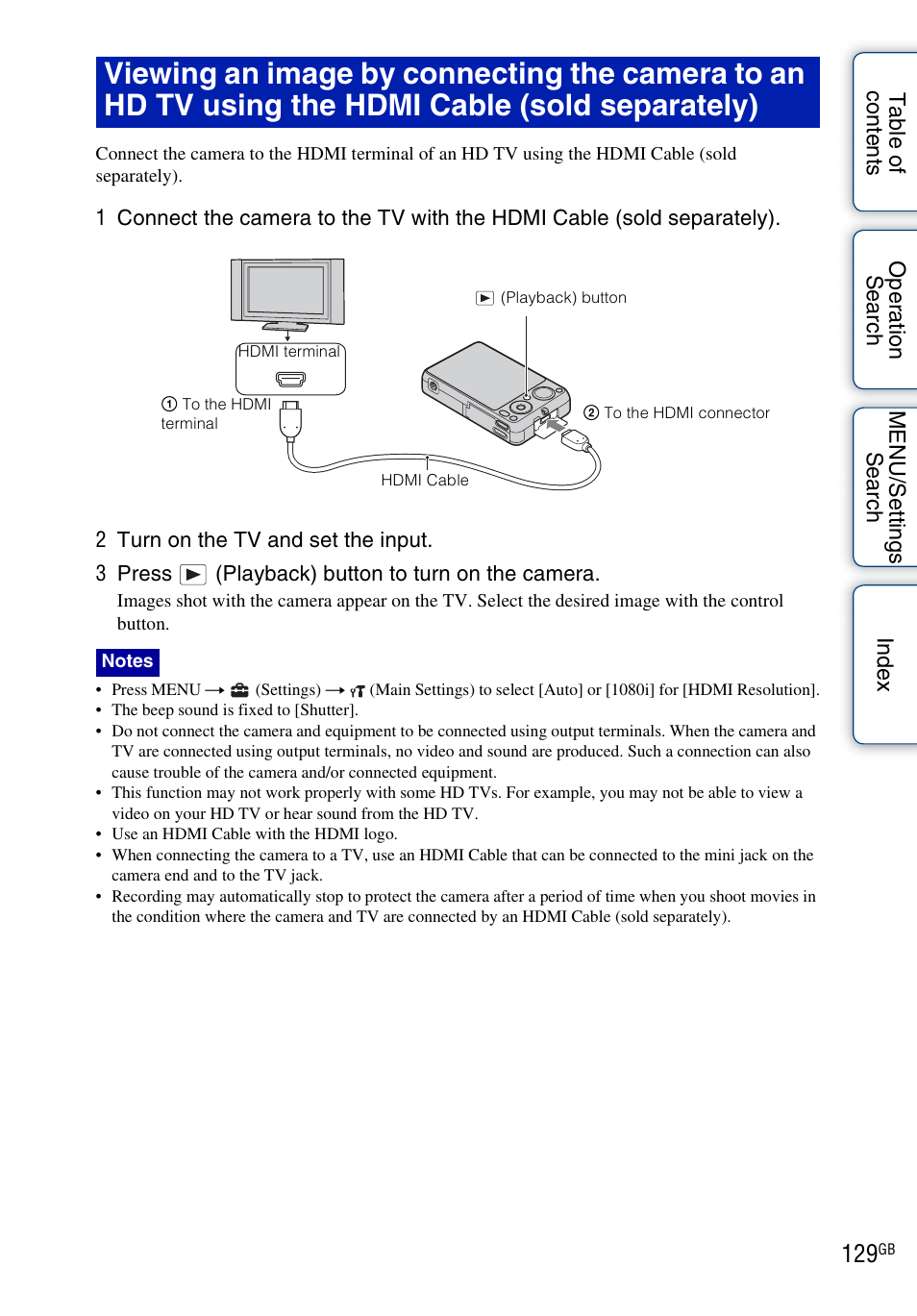 Sony DSC-WX5 User Manual | Page 129 / 171