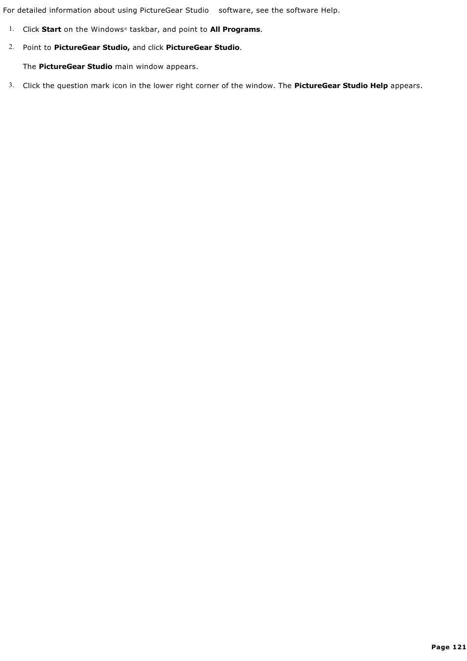 Sony VGC-RA940G User Manual | Page 121 / 271