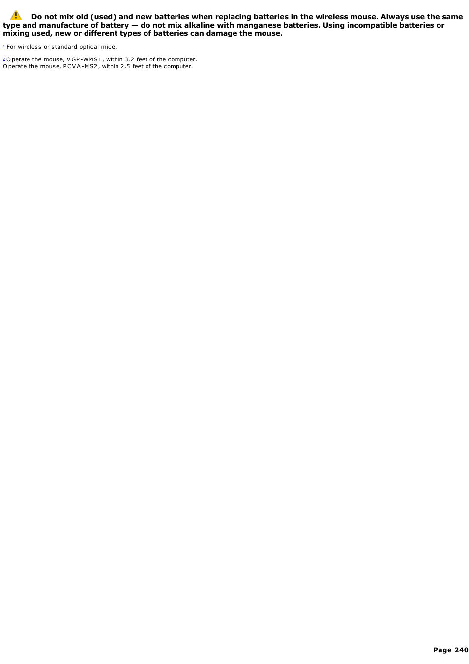 Sony VGC-RA940G User Manual | Page 240 / 271