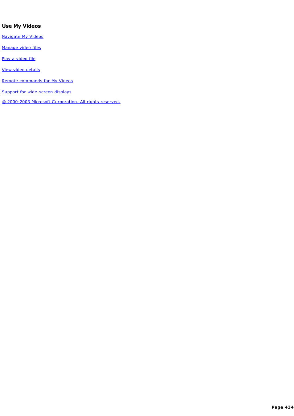 Use my videos | Sony PCV-RZ49G User Manual | Page 434 / 459