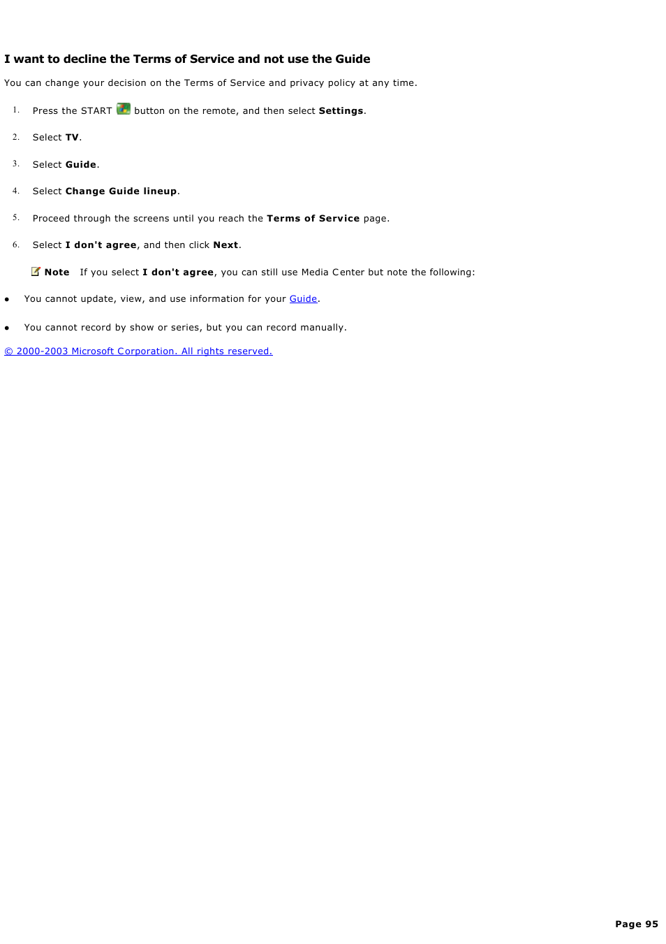 Sony PCV-RZ49G User Manual | Page 95 / 459