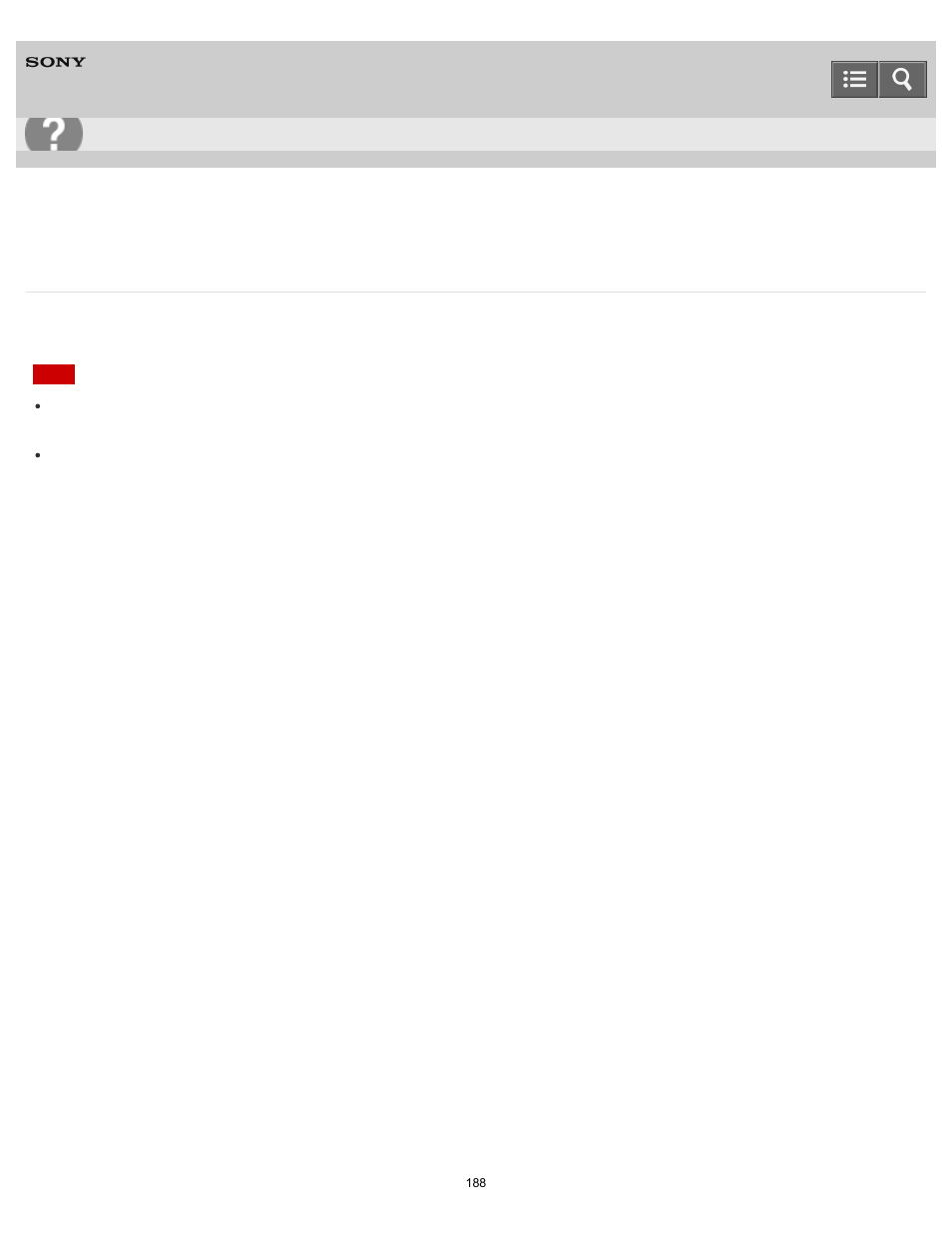 Messages for protecting the hdd audio player, Help guide | Sony HAP-S1 User Manual | Page 188 / 213