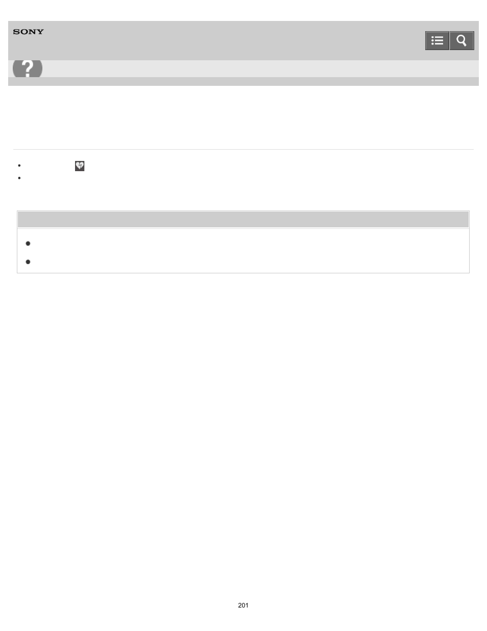 Some tracks are not displayed, Help guide | Sony HAP-S1 User Manual | Page 201 / 213