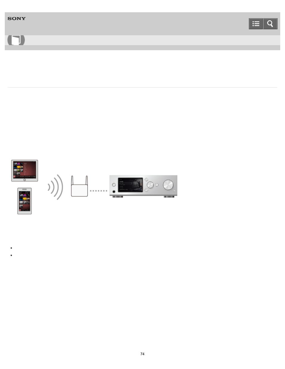 Help guide, What you can do using hdd audio remote, Downloading hdd audio remote | Sony HAP-S1 User Manual | Page 74 / 213