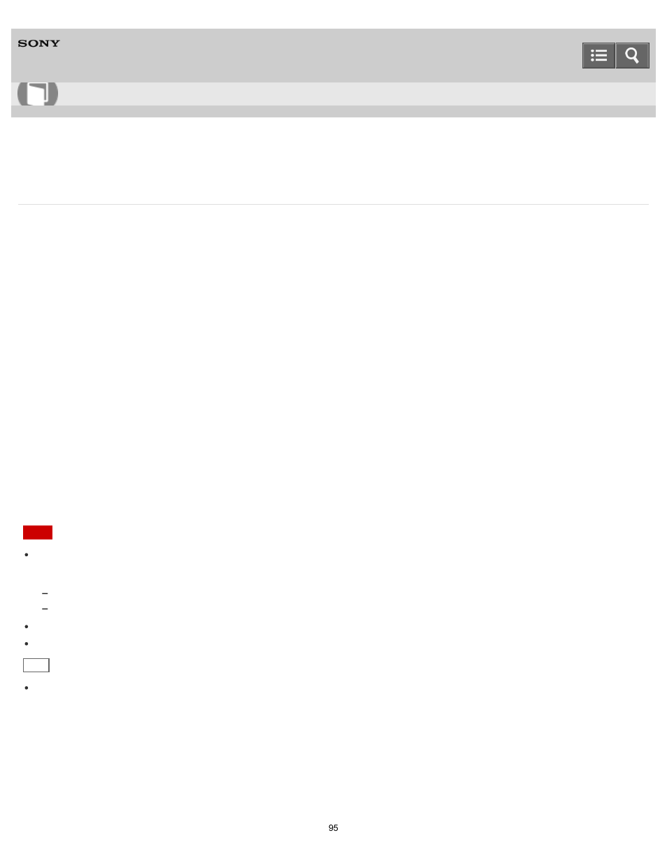 Help guide | Sony HAP-S1 User Manual | Page 95 / 213